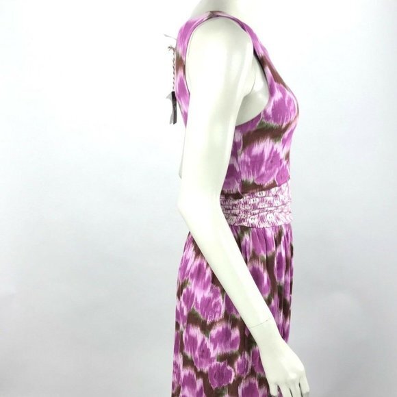 Matilda Jane Dress Purple Floral Stretch NWT - Picture 6 of 8